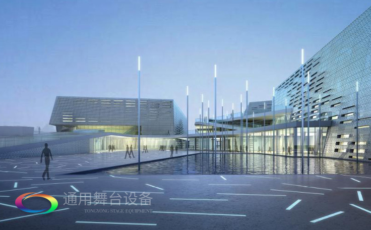舞臺阻燃幕布通用舞臺扛起建設(shè)單位責(zé)任，加強(qiáng)檢查監(jiān)管，落實“3個100%”要求！東莞市工人文化宮工人電影院改造工程順利完工