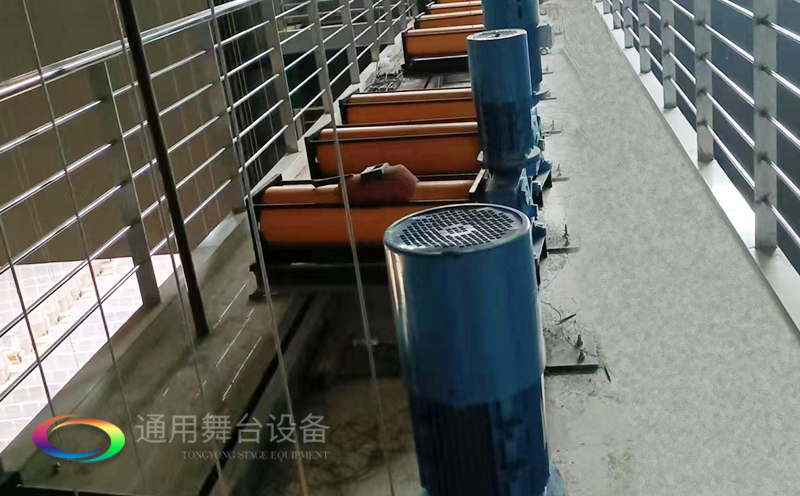 淮安開明實驗學(xué)校報告廳、舞臺機(jī)械吊桿、鋼性防火幕項目