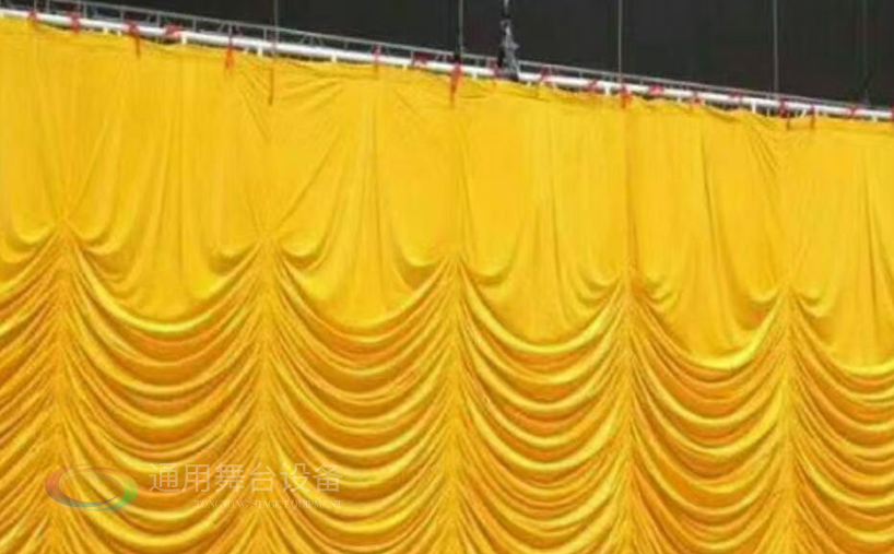 舞臺阻燃幕布：筑牢舞臺機(jī)械、人員等安全重要防線