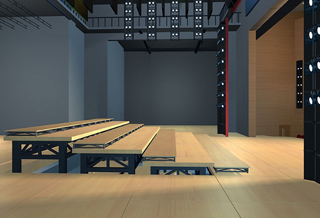 會議升降臺、合唱臺